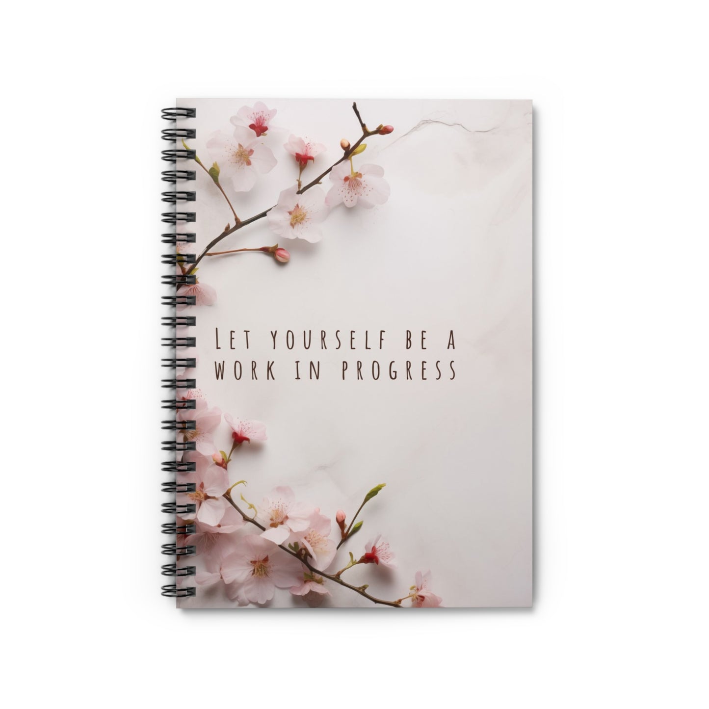 Let yourself be a work in progress